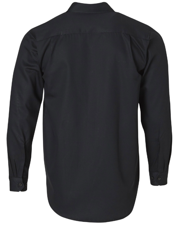 Cotton Drill Work Shirt - Image 2