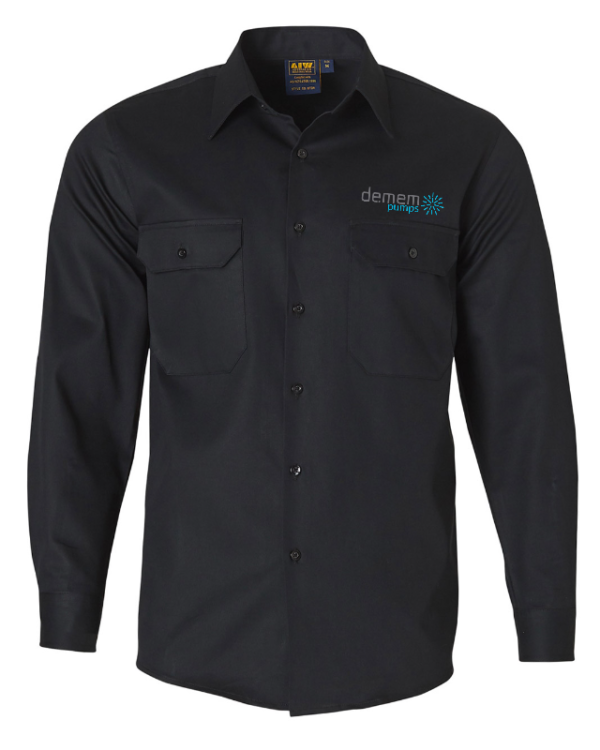 Cotton Drill Work Shirt