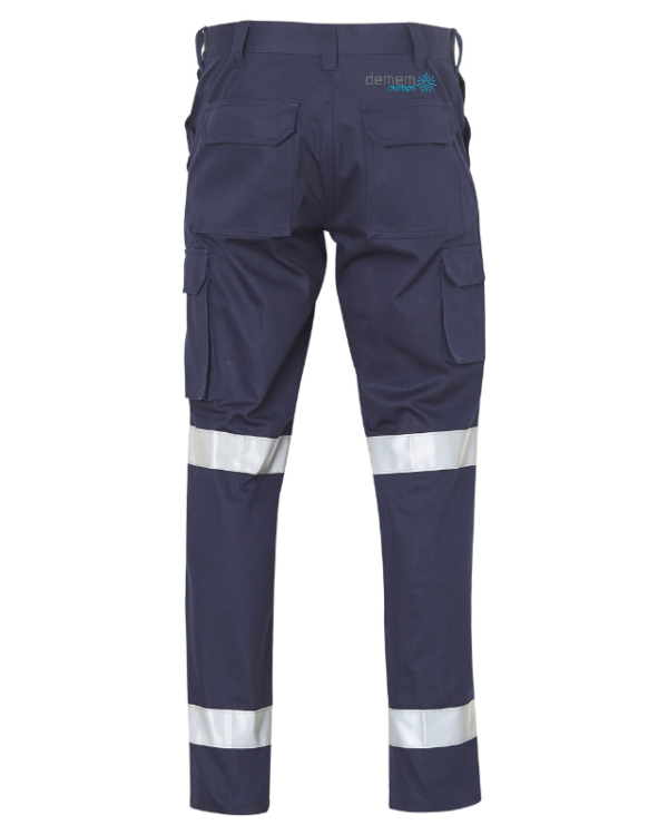Cotton Drill Navy Pants w/3M Tapes - Image 2